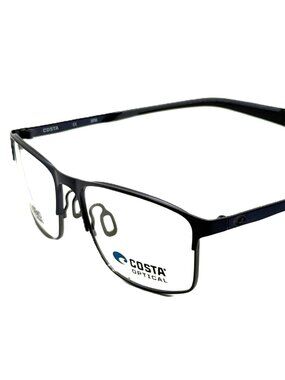 NEW COSTA DEL MAR 06S3002 30020455 BRD 200 Black Men Eyeglasses 55mm 17 140